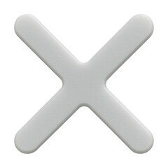 1.5mm silicone tile spacer cross, ideal for wet area installations.