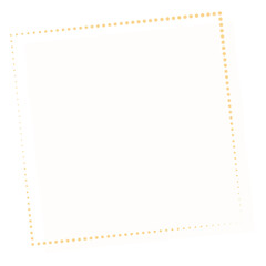 Fototapeta premium ポップな印象の傾いた四角形フレーム