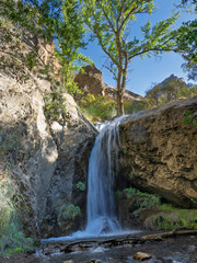 Torrente River Waterfall in Nigüelas (Granada, Spain)