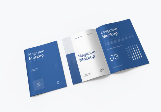Magazine Mockup Collection