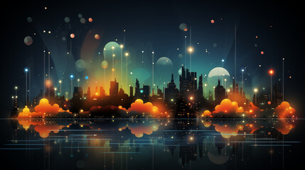 fountain in the city