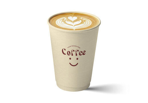 Paper Coffee Cup Mockup