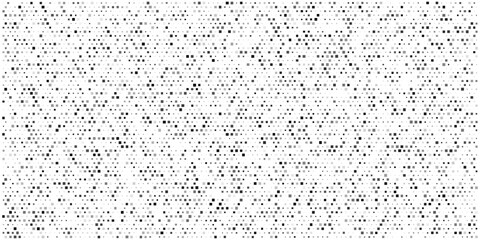 Abstract Paper in Dots Pattern. Monochrome Graphic Design Mockup.
