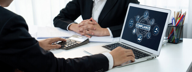 Compliance system for brisk online corporate business to meet quality standard