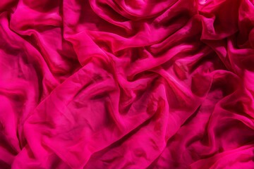 Wrinkled fabric with abstract texture. Background  dark- magic stage lighting