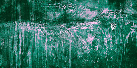 dark green pink abstract texture cement concrete wall background