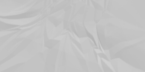 White crumpled paper crinkle wrinkled background texture pattern overlay backdrop design. wrinkled high resolution arts craft and Seamless white crumpled paper.	