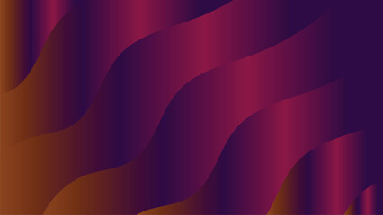 Vibrant Abstract Fluid Gradient Wave Background Design with vector illustration