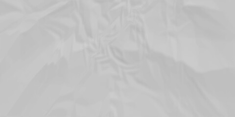 White crumpled paper crinkle wrinkled background texture pattern overlay backdrop design. wrinkled high resolution arts craft and Seamless white crumpled paper.	