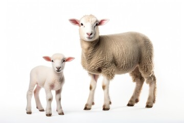 Fototapeta premium Sheep livestock animal mammal.