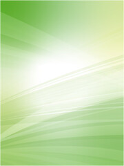 Green Gradient Abstract Light Wave Background