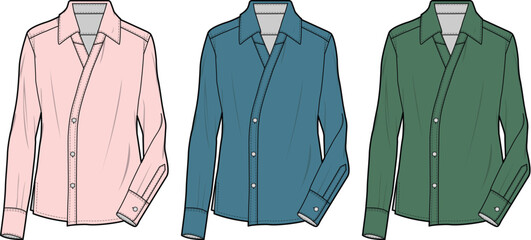 Stylish and Versatile Button-Down Shirts in a Range of Colors, Perfect for Everyday Wear and Fashion