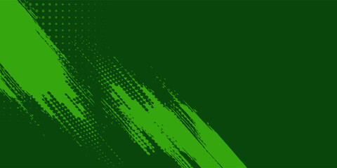 Sport green sporty background template vector with shiny lines and lights. Green background with strong pattern dark design