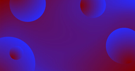 Abstract background with fluid gradient shapes in blue colors for Copy Space