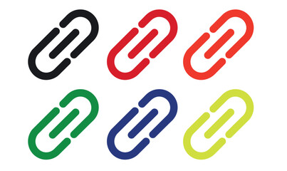 Essential Set of URL Link Icons. Features icons for External Link, Share, and Chain Logo concepts. Versatile vector illustration collection for Web Design, Networking, and Digital Connectivity graphic