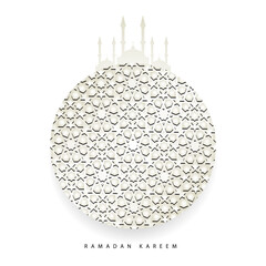 Islamic geometric ornament arch frame vector, Ramadan Kareem greeting background, Islamic decorative pattern, mosque window shape, gold arabesque border, isolated on transparent background