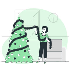 christmas tree and gifts