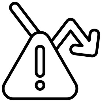 Financial Risk Icon