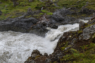The river Skjalfandafljot in Iceland
