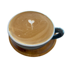 cup of coffee with milk