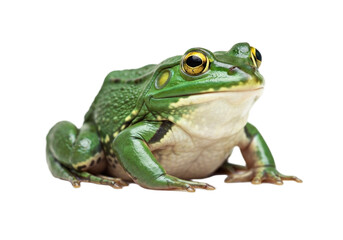 Frog with transparent PNG background
