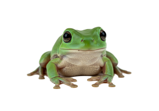 Frog with transparent PNG background