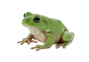 Obraz premium Frog with transparent PNG background