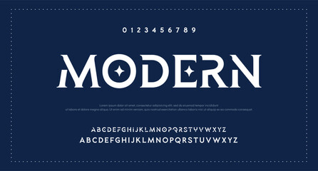 Sport modern urban alphabet fonts. Typography, abstract technology, fashion, digital, future creative logo font. vector illustration