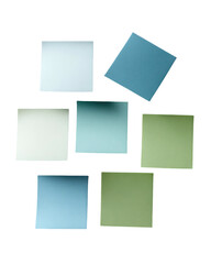 Fototapeta premium Colorful squares arranged on black