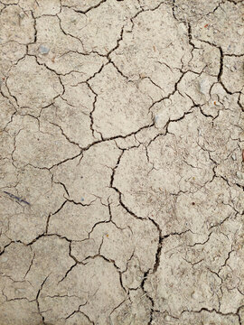 cracked earth background texture as symbol of climate changes