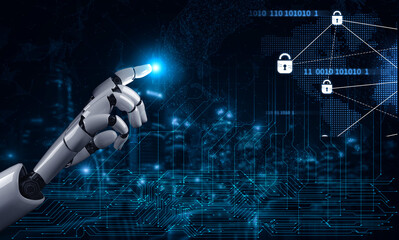 AI strengthens cybersecurity with smart threat detection, virtual firewalls, and automated systems...