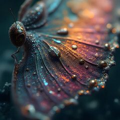 Butterfly Wing Scale Texture