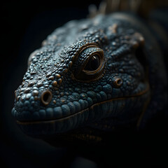 Reptile Skin Macro Pattern