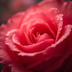 Rose Petal Texture with Dew