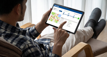 Delivery tracking system for e-commerce and modish online business to timely goods transportation and delivery