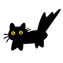 Black Cat illustration