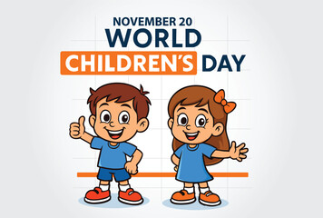 World Children's day Banner  or Cover Template