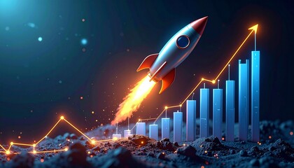 Business Blast-Off: Rising Charts