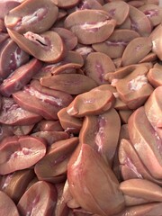 dried fish in market, vegetable, food, red, fish, pink, market, stack, white