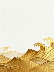 Chinese Art in traditional chinese pattern, Dragon, Phoenix, Cloud, Brushstroke, Vine in Luxurious Aesthetics pattern background