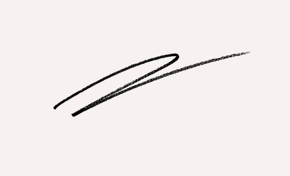 Hand-drawn Red underline highlighter animation