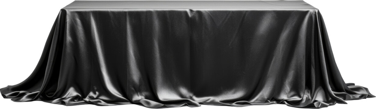 black table cloth 
