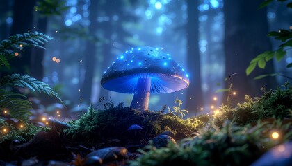Fototapeta premium Mushrooms in the forest