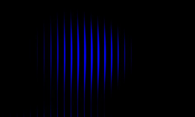 Vibrant blue and purple vertical wave lines background, futuristic light pattern, modern digital gradient wallpaper, glowing neon abstract design