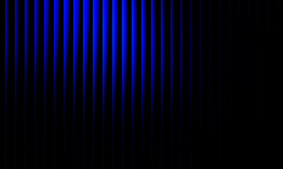Vibrant blue and purple vertical wave lines background, futuristic light pattern, modern digital gradient wallpaper, glowing neon abstract design