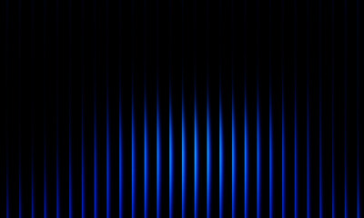 Vibrant blue and purple vertical wave lines background, futuristic light pattern, modern digital gradient wallpaper, glowing neon abstract design