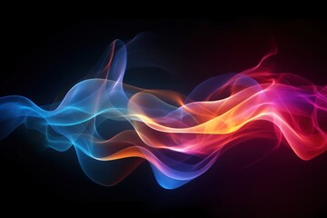 Fototapeta premium Light backgrounds pattern smoke.