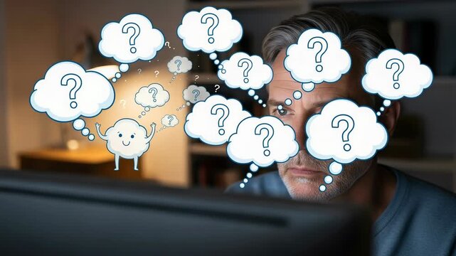 Exploring business challenges with thought bubbles in an evolving idea cloud