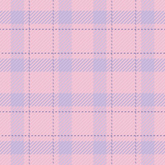 Handsome textile seamless background, tone texture tartan fabric. Close-up plaid pattern vector check in light and pastel colors.