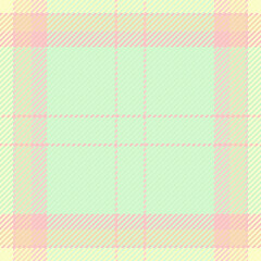 Other textile texture fabric, perfect seamless tartan plaid. Masculine vector pattern background check in light and lemon chiffon colors.